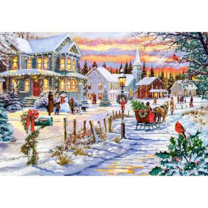 Castorland Puzzle 1000 pièces : Le sapin de Noël arrive