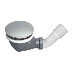 TYC Siphon de douche diamètre 90 mm avec capot chromé « JAMES »