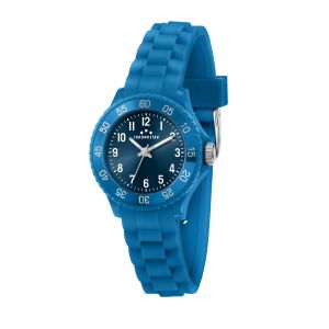 Chronostar Montre pour homme en PlastiqueSilicium en forme de rond de forme Rond, couleur : BLEU, SUNRAY, fonctionnalités : 3 ATM - 0.027 g - R375128