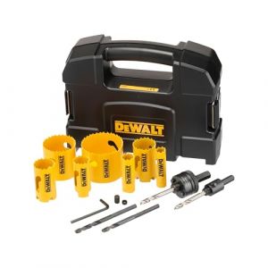 Dewalt Jeu de Scies-Cloches Bim&eacute;tallique pour &Eacute;lectricien (11 Pi&egrave;ces), DT90354-QZ
