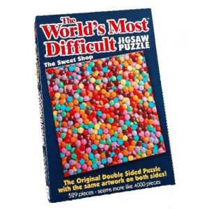 Paul Lamond Games The Worlds Most Difficult The Sweet Shop - Puzzle 529 pièces