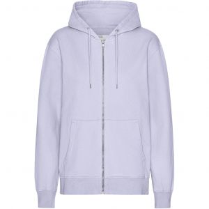 Sweatshirt à capuche zipé Colorful Standard Classic Soft Lavender