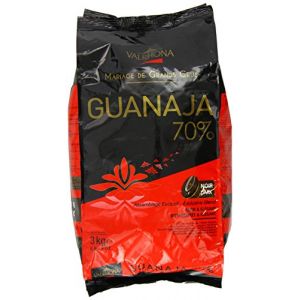 Valrhona Fèves chocolat noir Guanaja 70% Poids:3 kg