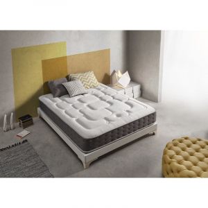 Relax Matelas 150x190 cm Royal Top Viscoélastique et Ressorts Ensachés 30 cm d'Épaisseur 11 Zones de Confort - Simpur