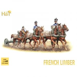 Hat Figures - French 6 Horse Limber - HAT8105