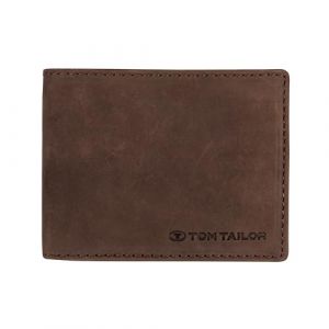 Tom Tailor Acc Ron, Portefeuille Format Paysage Homme, Marron (Brown), 12.5x9.5x2 cm (B x H x T)