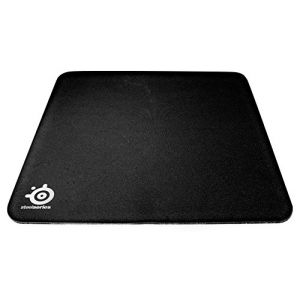 SteelSeries QcK Heavy, Tapis de Souris Gaming, 450mm x 400mm, Tissu, Base en Gomme, Compatible avec Les Souris Laser & Optique - Noir