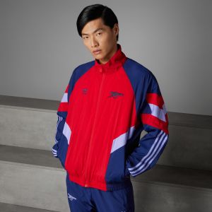 Image de Adidas Arsenal Haut d'Entra&icirc;nement OG - Rouge/Bleu, pointure X-Small - ['Rouge'] - Taille X-Small