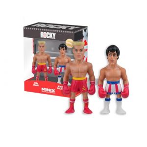Minix Movies - Pack Double Rocky IV - Figurines à Collectionner 12 cm