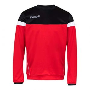Kappa Sweatshirt Training Lido - Man - S - Rouge, Noir, Blanc
