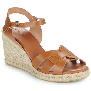 Sandales Maison Minelli IBIS-CUIR Marron - Taille 39,41