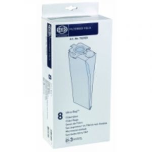 Sebo 7029ER Boîte de filtres avec 8 sacs en fibres non-tissées 3 couches avec couvercle hygiénique pour Felix