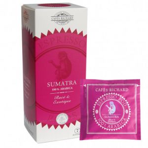 Caf&eacute;s Richard Caf&eacute; Sumatra pods ESE &eacute;tui x25