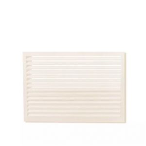 Decoclim Dos habillage groupe extérieur cache-clim Blanc crème RAL 9001 Taille M