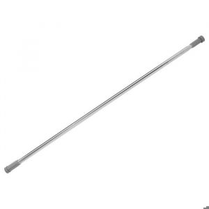 Tringle de douche extensible en inox Gris 250 cm