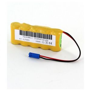 Batterie 6V 600mAh NiMh pour tableau d'affichage STRAMATEL