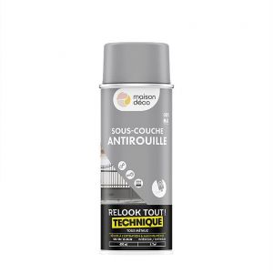 Relook tout technique sous-couche antirouille gris mat 400ml