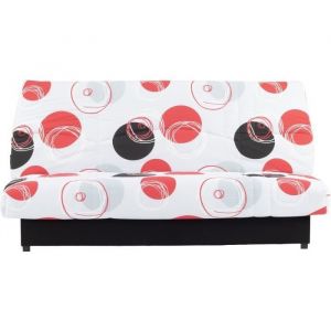 Banquette clic-clac - 3 places - Planete Gris - 190 x 90 x 92 cm - PIXIE
