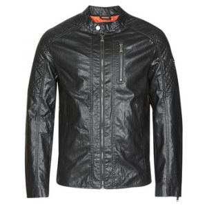 Guess Veste QUILTED ECO LEATHER JACKET - Couleur S,M - Taille Noir