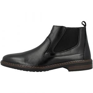 Rieker 37662, Bottine Chelsea Homme, Schwarz, 44 EU
