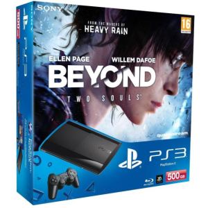 Sony PS3 Ultra Slim 500 Go + Beyond : Two Souls