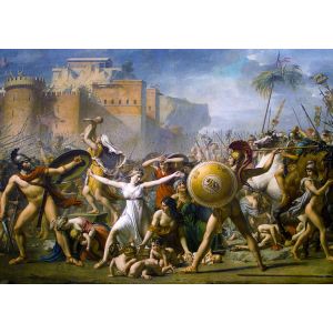 David Jacques-Louis - The Intervention of the Sabine Women