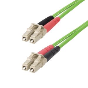 StarTech.com C&acirc;ble Fibre Optique Multimode OM5 LC &agrave; LC (UPC) de 20m, Cordon/Jarreti&egrave;re/Connecteur Fibre Optique 50/125&micro;m Duplex LOMMF Zipcord, VCSEL, 40G/100G, Cordon Fibre LSZH (LCLCL-20M-OM5-FIBER)