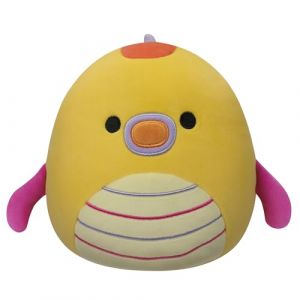 Jazwares Squishmallows Original Peluche de 19 cm- Leif Le Dragon de Mer Jaune - Peluche Officielle
