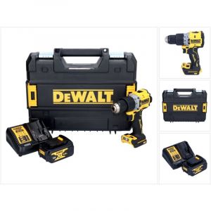 Dewalt DCD 805 M1T Perceuse-visseuse &agrave; percussion sans fil 18 V 90 Nm Brushless + 1x batterie 4,0 Ah + chargeur + TSTAK