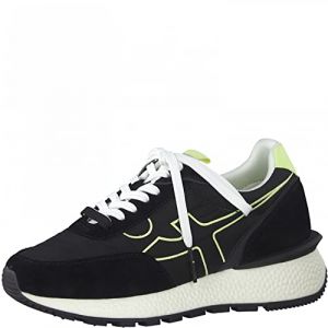 Image de Tamaris Chaussures Derby Femme 1-23777-28, Pointure:36 EU, La Couleur:Noir