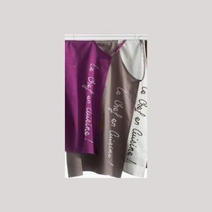 Tablier de cuisine Cuistot Master Chef avec broderie