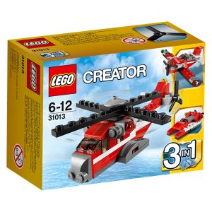 Image de Lego 31013 - Creator 3 en 1 : L'hélicoptère rouge