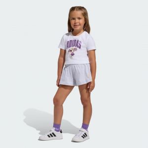 Adidas Ensemble t-shirt et short fille Disney Minnie Mouse