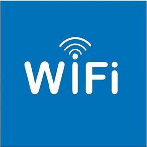 APLI 12132 - Picto "Zone WiFi" adhésif 114 x 114 mm
