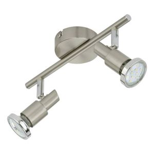 Briloner leuchten Spot de plafond LED GU10 EEC: A+ (A++ - E) 6 W Briloner Cool 2991-022B nickel (mat)