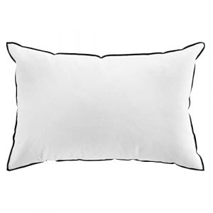 Coussin Déco "Mistraline" 40x60cm Blanc Prix