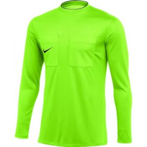 Nike Mens Jersey M NK DF Ref II JSY Ls, Volt/Black, DH8027-702, XL