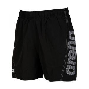 Image de Arena Fundamentals Short de Bain pour Homme avec Logo S Noir - Noir/Blanc