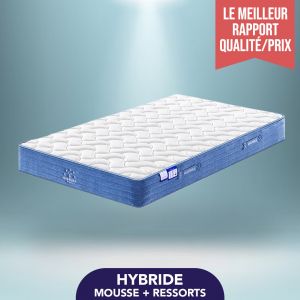 Image de MILA BASIC MATELAS HYBRIDE, 120x190 cm