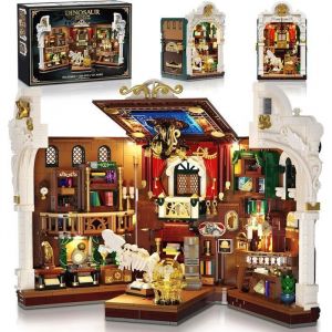 HOGOKIDS Maison Pastorale Bo&icirc;te &agrave; Musique Jeu de construction Jouets D&eacute;coratifs en Blocs 799PCS Cadeaux pour adultes Filles Gar&ccedil;ons &Acirc;ge 6+ ans