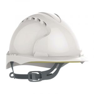 Image de JSP safety Casque EVO2 ventilé - glissière - blanc