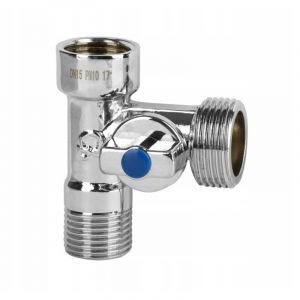 Diamond Select Toys ROBINET À BILLE D'ANGLE 1/21/23/4. 3 sorties