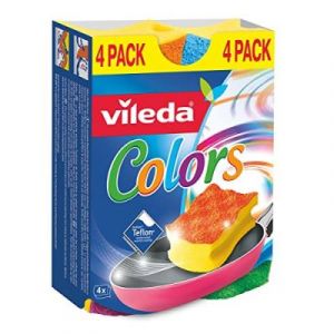 Vileda Eponge Colors, lot de 4. W922901