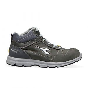 Diadora Utility - Scarpe antinfortunistiche Run ll High S3 ESD SRC-Grigio-42 - Gris - 42