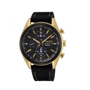 Seiko Montre MAN SSC804P1 MACCHINA SPORTIVA Chronographe multifonction en acier inoxydable en acier inoxydable