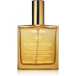 Apivita My Beeloved Oil huile sèche nourrissante visage, corps et cheveux 100 ml