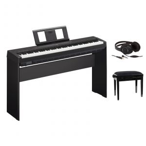 Image de Yamaha Pianos numériques P45 + STAND Pianos numériques portables