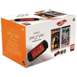 Sony PSP Street (E-1004) - Pack console + God of War : Ghost of Sparta + GTA Vice City Stories