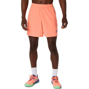 Asics Pantalons de pádel padel court 7in short homme corail/menth