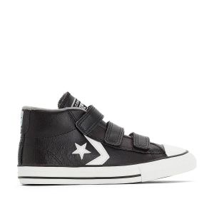 Converse Baskets mid STAR PLAYER 3V MID CUIR Noir - Taille 27;28;29;30;31;32;33;34;35